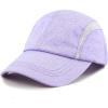 image:imageWomens Lightweight Mesh Running Cap  Breathable Polyester Outdoor Baseball Hat Adjustable Low Profile Summer CapPurple