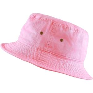 image:imageCotton Bucket Hat Packable Sun Hat  Unisex Summer Travel Beach Fisherman Hat for Men Women Outdoor Fishing Hiking0 Pink