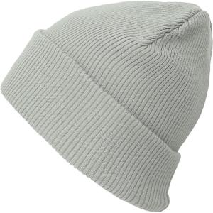 image:imageThe Hat Depot  100 Cotton Soft and Light Cuffed Skull Plain Daily Washed BeanieGrey 2