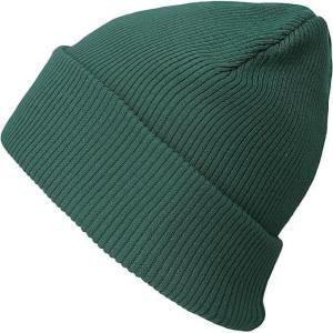 image:imageThe Hat Depot  100 Cotton Soft and Light Cuffed Skull Plain Daily Washed BeanieHunter Green 2