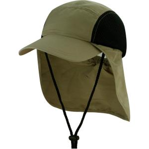 image:imageThe Hat Depot  Outdoor Safari Hiking Fishing Sun Block Cap Hat1 Cap  Olive