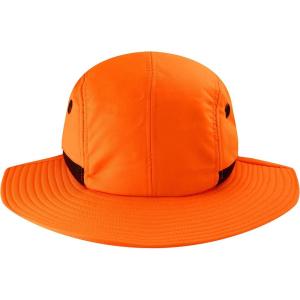 image:imageThe Hat Depot  Outdoor Safari Hiking Fishing Sun Block Cap Hat2 Hat  Blaze Orange