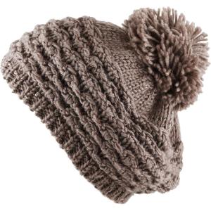 image:imageThe Hat Depot  Winter Multi Color Pom Pom Knit Beret Hat2 Style 2  Khaki