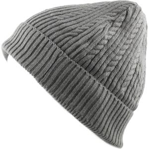 image:imageThe Hat Depot 200HSki100 Twisted Cable Classic Winter Beanie HatGrey