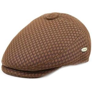 image:imageThe Hat Depot 200h Soft Cool Mesh Newsboy Cabbie Ivy Hat SM Brown