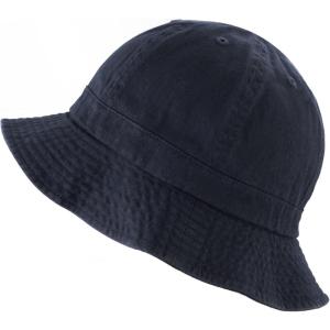 image:imageThe Hat Depot Bucket Sun Hat 100 Cotton Long Brim and Deeper amp Round Top Tennis Packable Summer Fashion Outdoor Hat1 Tennis  Navy