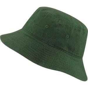 image:imageThe Hat Depot Bucket Sun Hat 100 Cotton Long Brim and Deeper amp Round Top Tennis Packable Summer Fashion Outdoor HatDark Green