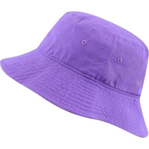 image:imageThe Hat Depot Bucket Sun Hat 100 Cotton Long Brim and Deeper amp Round Top Tennis Packable Summer Fashion Outdoor HatLavender