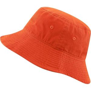 image:imageThe Hat Depot Bucket Sun Hat 100 Cotton Long Brim and Deeper amp Round Top Tennis Packable Summer Fashion Outdoor HatOrange