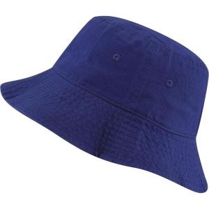 image:imageThe Hat Depot Bucket Sun Hat 100 Cotton Long Brim and Deeper amp Round Top Tennis Packable Summer Fashion Outdoor HatRoyal Blue