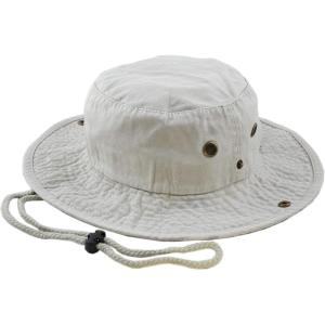 image:imageThe Hat Depot Cotton StoneWashed Safari Wide Brim Foldable DoubleSided Sun Boonie Bucket Hat3 Pigment  Sand