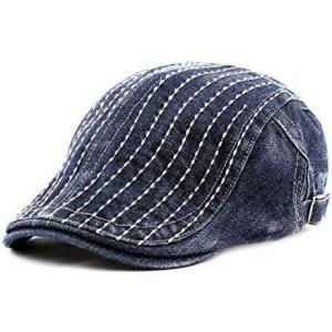 image:imageThe Hat Depot Cotton Washed Denim Newsboy Ivy Golf HatDenim Blue5
