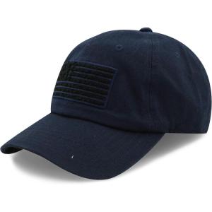 image:imageThe Hat Depot Cotton amp Pigment Low Profile Tactical Operator USA Flag Patch Military Army Cap3 Navy
