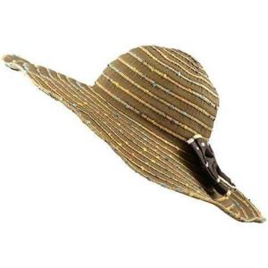image:imageThe Hat Depot Crushable MultiColors with Ribbon Wide Floppy Brim Sun HatChocolate