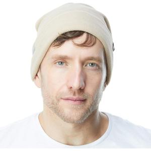 image:imageThe Hat Depot Fleece Winter Functional Beanie Hat Cold WeatherReflective Safety for Everyone Performance StretchKhaki