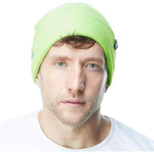 image:imageThe Hat Depot Fleece Winter Functional Beanie Hat Cold WeatherReflective Safety for Everyone Performance StretchLime