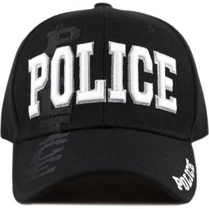 image:imageThe Hat Depot Law Enforcement 3D Embroidered Hat01 Policeblack
