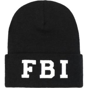 image:imageThe Hat Depot Law Enforcement 3D Embroidered Hat5 Fbi Beanie