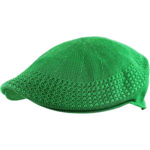 image:imageThe Hat Depot Light Weight Classic Mesh Newsboy Ivy Gatsby Cabbie Golf Hat CapKelly Green
