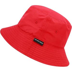 image:imageThe Hat Depot Lightweight Quick Dry Polyester Packable Nylon Bucket Sun Hat2 Light  Red