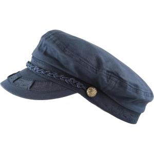 image:imageThe Hat Depot Unisex Cotton Yachting Style Sailing Greek Fisherman Cap hatNavy
