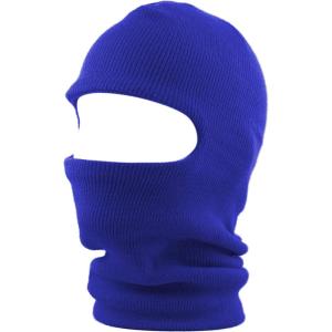 image:imageThe Hat Depot Unisex Thick and Long Face Ski Mask Made in USA2 Made in Usa  Royal Blue