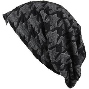 image:imageThe Hat Depot Warm Soft Baggy Fleece Lined Long Slouchy Beanie HatBlack