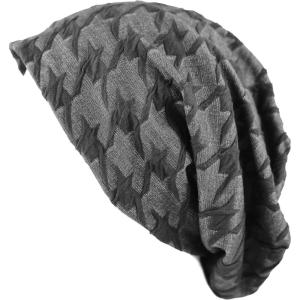 image:imageThe Hat Depot Warm Soft Baggy Fleece Lined Long Slouchy Beanie HatDark Grey
