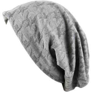 image:imageThe Hat Depot Warm Soft Baggy Fleece Lined Long Slouchy Beanie HatGrey