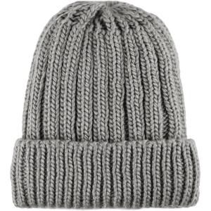 image:imageThe Hat Depot Winter Big Slouchy Chunky Thick Stretch Knit Beanie Fleece Lined Beanie Without Pom Hat1 Straight Grey