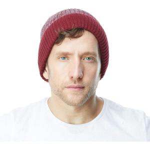 image:imageWinter Women Men Knitted Beanie Hat Warm and Thick Fleece Lined Winter Skull HatBurgundy