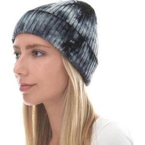 image:imageWomen Beanie for Tie Dye amp Leopard amp Ponytail Cuffed Knit Viscose Acrylic Unisex Slouch Style Winter Hat2 Tie Dye 2  Color 5