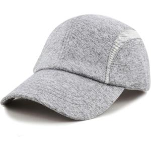 image:imageWomens Lightweight Mesh Running Cap  Breathable Polyester Outdoor Baseball Hat Adjustable Low Profile Summer CapGrey