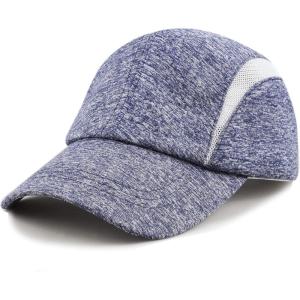 image:imageWomens Lightweight Mesh Running Cap  Breathable Polyester Outdoor Baseball Hat Adjustable Low Profile Summer CapNavy