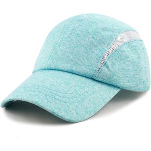 image:imageWomens Lightweight Mesh Running Cap  Breathable Polyester Outdoor Baseball Hat Adjustable Low Profile Summer CapTurquoise