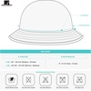 image:imageThe Hat Depot 100 Cotton Long Brim and Deeper amp Tennis Packable Summer Fashion Bucket Hat SM 1 Tennis  Light Pink