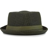 image:imageThe Hat Depot Unisex Light Weight Classic Soft Cool Mesh Pork Pie hatOlive
