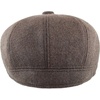image:imageThe Hat Depot Melton Wool Newsboy Irish Cabbie Ivy Hat4colorsDark Brown