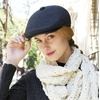 image:imageThe Hat Depot Melton Wool Newsboy Irish Cabbie Ivy Hat4colorsDark Grey