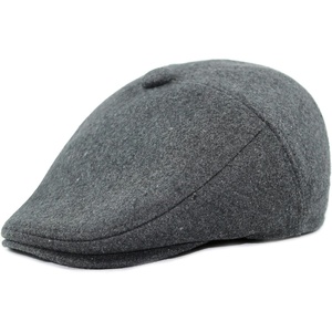 image:imageThe Hat Depot Melton Wool Newsboy Irish Cabbie Ivy Hat4colorsDark Grey
