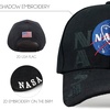 image:imageThe Hat Depot 3D Embroidered Statement Baseball Cap  Adjustable Casual HatNasa