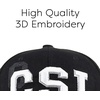 image:imageThe Hat Depot 3D Embroidered Statement Baseball Cap  Adjustable Casual HatStyle1