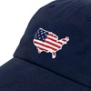 image:imageUSA Flag amp Embroidery Premium 100 Cotton Low Profile Adjustable Baseball Dad CapUsa  Navy