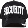 image:imageThe Hat Depot 3D Embroidered Statement Baseball Cap  Adjustable Casual HatSecurityblack
