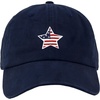 image:imageUSA Flag amp Embroidery Premium 100 Cotton Low Profile Adjustable Baseball Dad CapStar  Navy