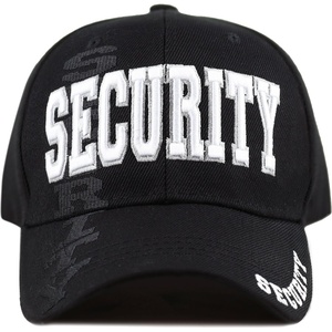 image:imageThe Hat Depot 3D Embroidered Statement Baseball Cap  Adjustable Casual HatSecurityblack