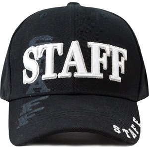 image:imageThe Hat Depot 3D Embroidered Statement Baseball Cap  Adjustable Casual HatStaff