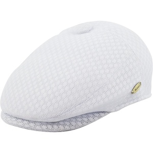 image:imageThe Hat Depot 200h Soft Cool Mesh Newsboy Cabbie Ivy Hat LXL White
