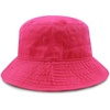 image:imageLong Brim Bucket Hat for Men Women Deep Crown Cotton Sun Hat Packable Fishing Hiking Beach Travel Outdoor CapHot Pink