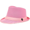 image:imageThe Hat Depot Light Weight Classic Soft Cool Mesh Crushable Fedora hatLt Pink